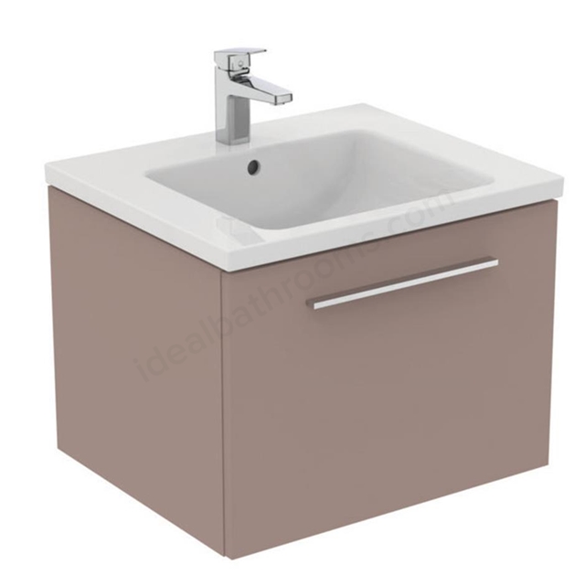 Ideal Standard i.Life B 600mm 1 Drawer Vanity Unit - Matt Griege