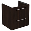 Ideal Standard i.Life B 600mm 2 Drawer Vanity Unit - Coffee Oak