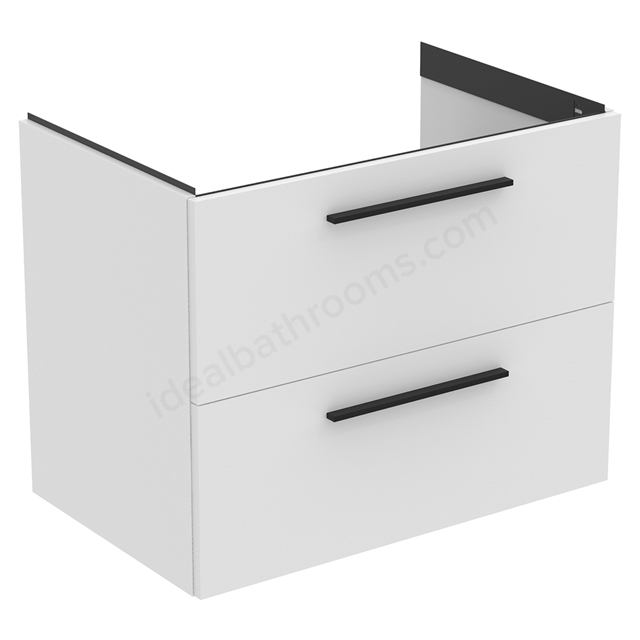 Ideal Standard i.Life B 800mm 2 Drawer Vanity Unit - Matt White