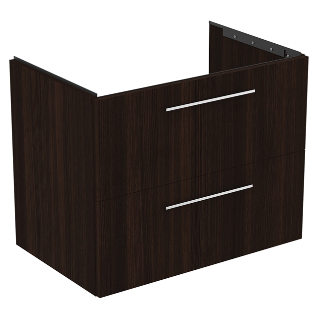 Ideal Standard i.Life B 800mm 2 Drawer Vanity Unit - Coffee Oak