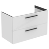 Ideal Standard i.Life B 1000mm 2 Drawer Vanity Unit - Matt White