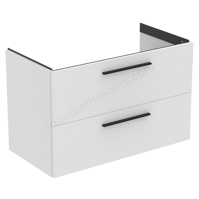 Ideal Standard i.Life B 1000mm 2 Drawer Vanity Unit - Matt White