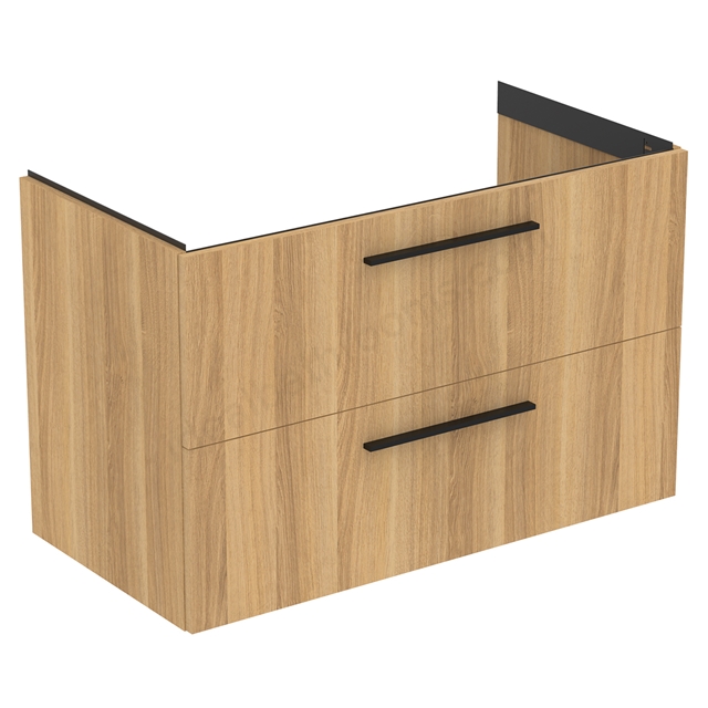 Ideal Standard i.Life B 1000mm 2 Drawer Vanity Unit - Natural Oak