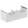 Ideal Standard i.Life B 1200mm 2 Drawer Vanity Unit - Matt White