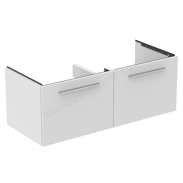 Ideal Standard i.Life B 1200mm 2 Drawer Vanity Unit - Matt White