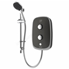 Aqualisa eVolve 8.5kW Electric Shower w/ Adjustable Head - Grey/Satin Silver