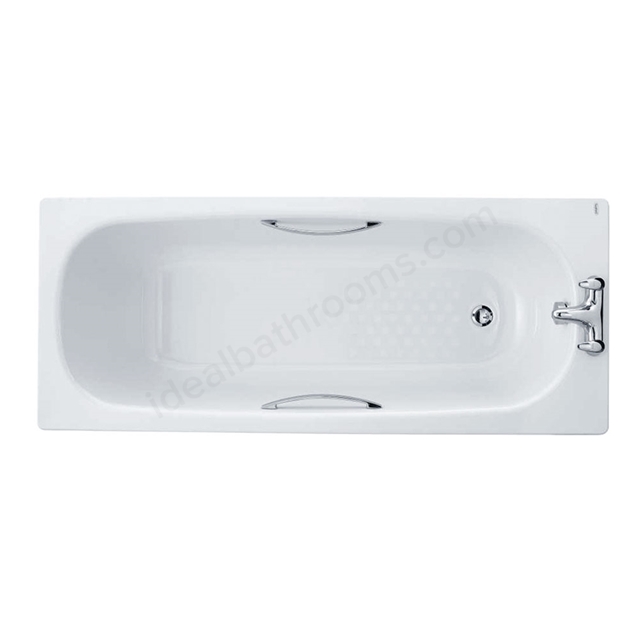 Twyford Celtic Bath; 1500x700; 2 Tap; Plain; Inc Grips & Legs 