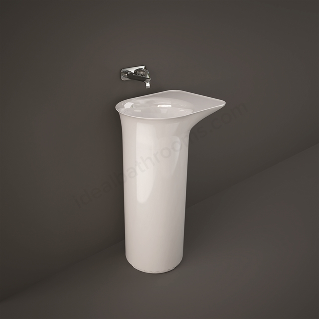 RAK Ceramics Valet 530mm x 395mm Freestanding Washbasin - Gloss White
