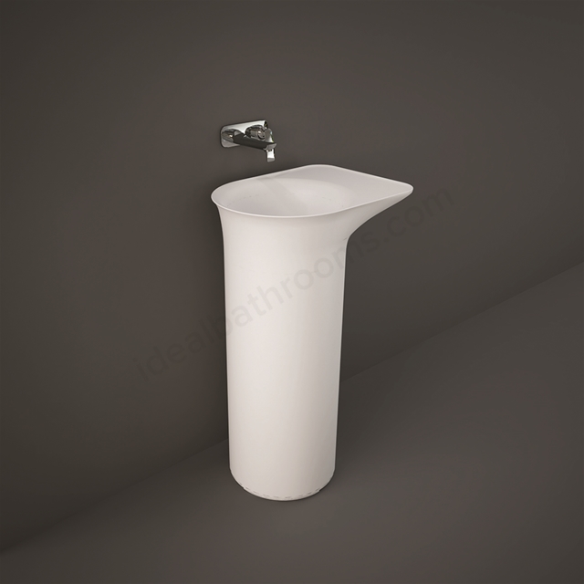 RAK Ceramics Valet 530mm x 395mm Freestanding Washbasin - Matt White