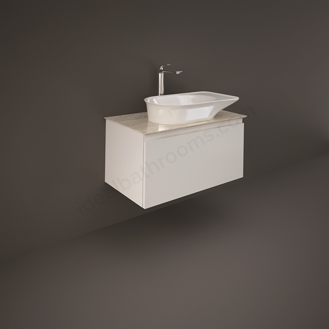 RAK Ceramics Valet 640mm x 360mm Countertop Washbasin - White
