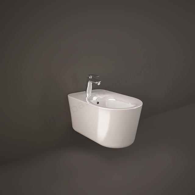 RAK Ceramics Valet Wall Hung Bidet - Gloss White