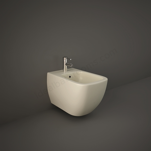 RAK Ceramics Feeling Wall Hung Bidet - Matt Greige