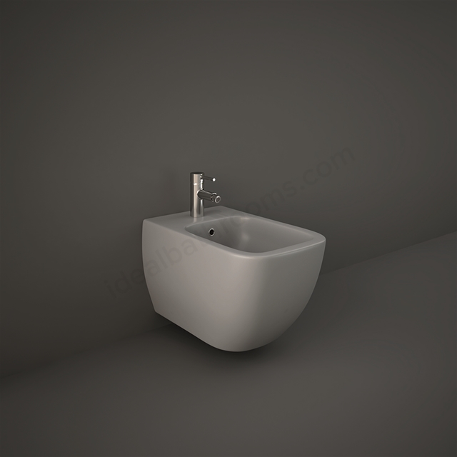 RAK Ceramics Feeling Wall Hung Bidet - Matt Grey