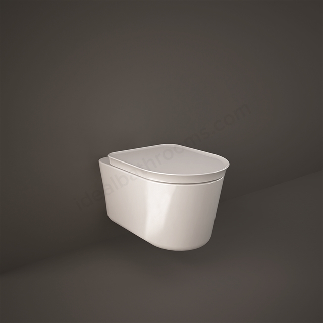 RAK Ceramics Valet Wall Hung WC Pan - Gloss White