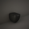 RAK Ceramics Feeling Soft Close Seat - Matt Black