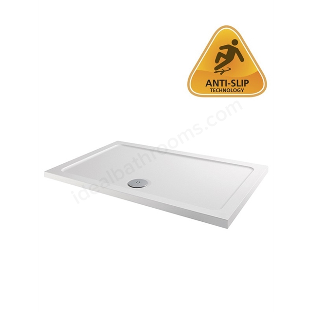 MX Trays Elements Low Profile 1800mm x 800mm Anti Slip Rectangular Shower Tray