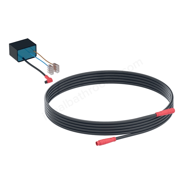 Geberit 230V / 12V / 50Hz Power Supply Unit with 1.8m Cable for Electronic, Infrared & DuoFresh Systems
