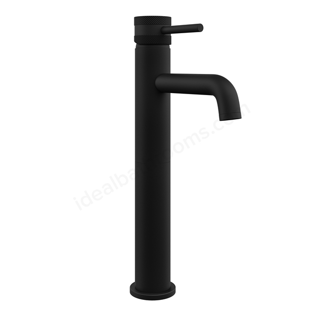 Scudo Core Collection Deck Mounted 1 Handle Basin Mixer - Matt Black