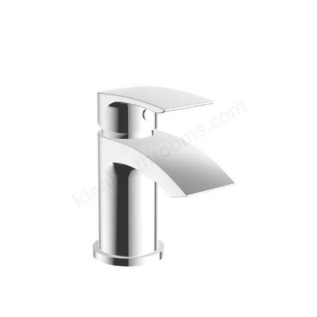 Scudo Belini Deck Mounted 1 Handle Basin Mixer w/ Waste - Chrome