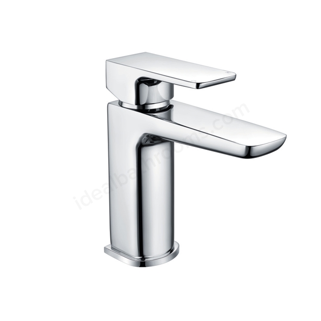 Scudo Muro Deck Mounted 1 Handle Basin Mixer w/ Waste - Chrome