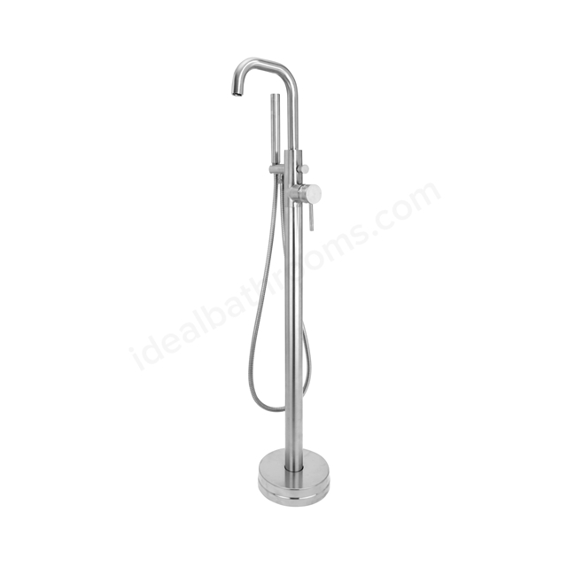 Scudo Core Collection 0 Tap Hole Freestanding Bath Tap - Chrome