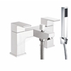Scudo Lanza 2 Tap Hole Deck Mounted Bath Shower Filler - Chrome