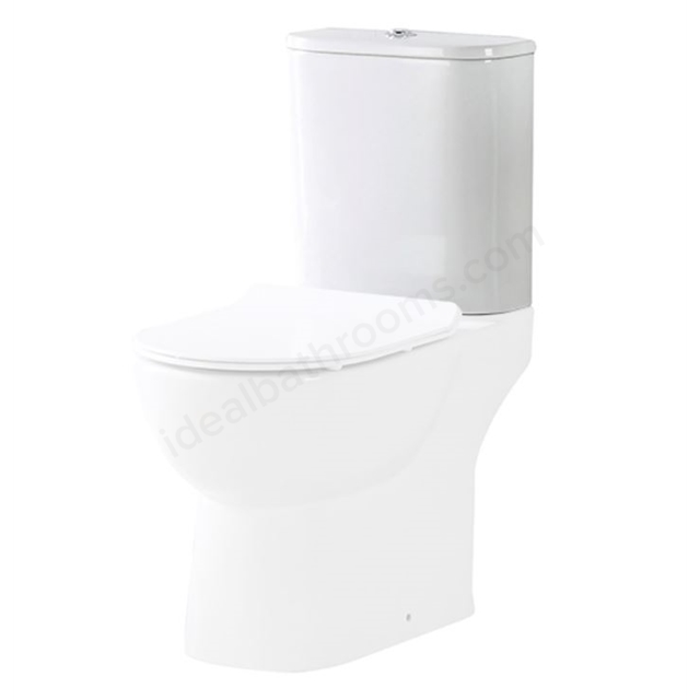 Scudo Belini 395mm x 365mm x 145mm Close Couple Cistern  - White