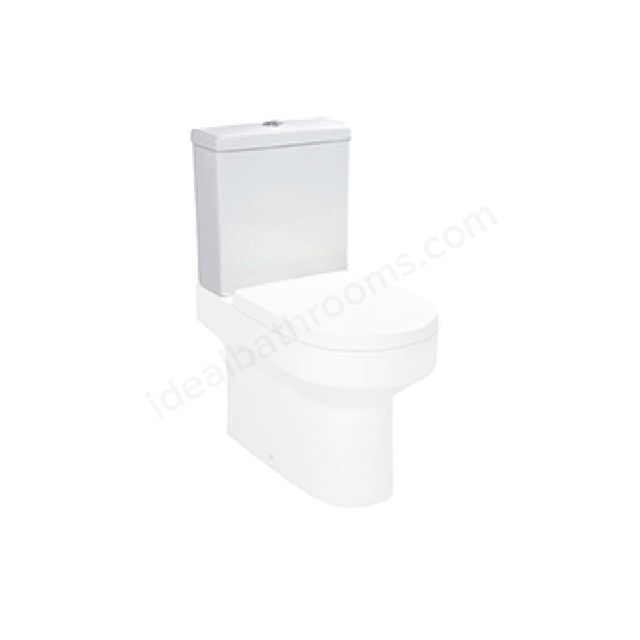 Scudo Spa 385mm x 364mm x 152mm Close Couple Cistern Inc WRAS Fittings - White