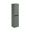 Scudo Aubrey 300mm x 1200mm x 265mm Floorstanding Tall Boy Unit - Reed Green