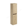 Scudo Aubrey 300mm x 1200mm x 265mm Floorstanding Tall Boy Unit - Davos Oak