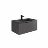 Scudo Ambience 790mm x 350mm x 475mm Wall Mounted Vanity Unit - Matt Grey