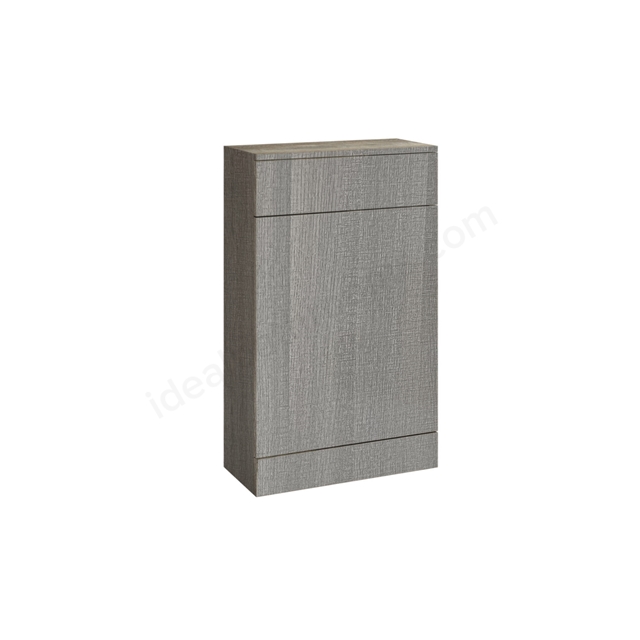 Scudo Ambience 500mm x 245mm x 828mm Floorstanding WC Unit - Grey Oak