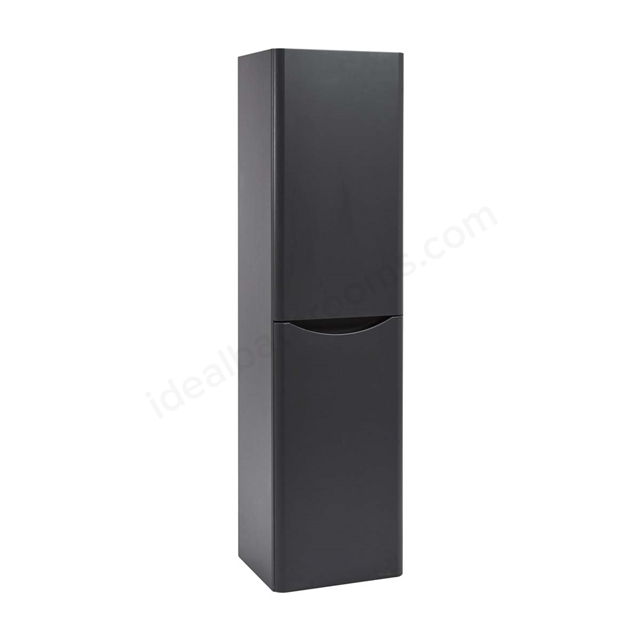 Scudo Bella 400mm x 1500mm x 340mm Floorstanding Tall Boy Unit - Matt Grey