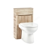 Scudo Bella 510mm x 790mm x 205mm Floorstanding WC Unit - Sonoma Oak