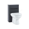 Scudo Bella 510mm x 790mm x 205mm Floorstanding WC Unit - Matt Grey