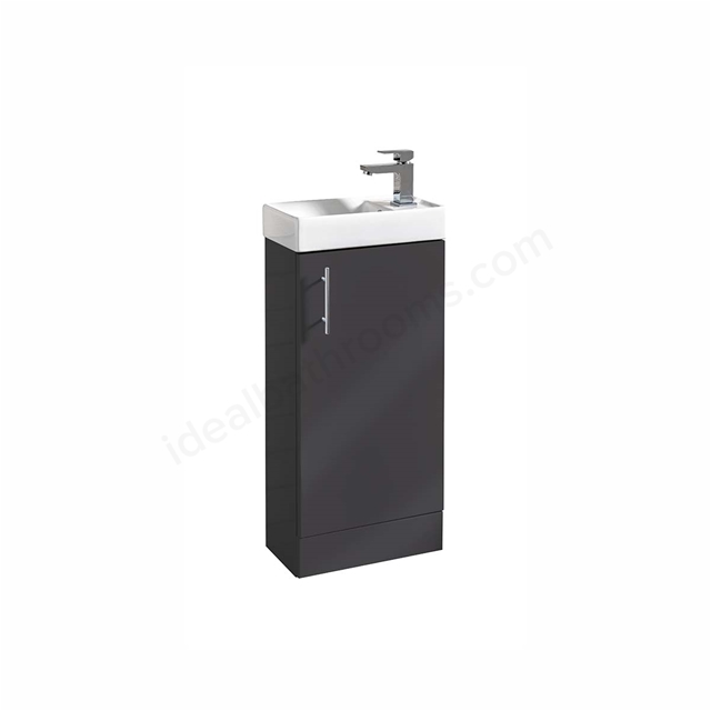 Scudo Lanza 390mm x 780mm x 215mm Floorstanding Unit   - Anthracite