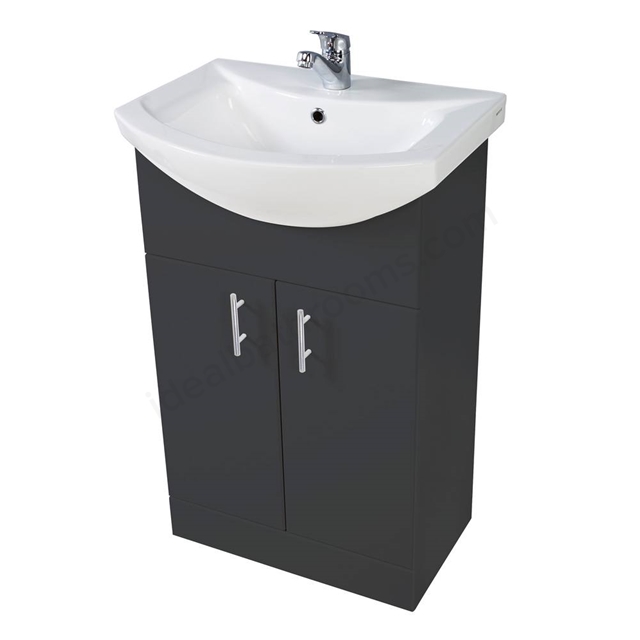 Scudo Lanza 505mm x 860mm x 295mm Floorstanding Unit - Anthracite