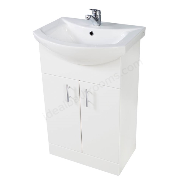 Scudo Lanza 614mm x 860mm x 315mm Floorstanding Unit - White