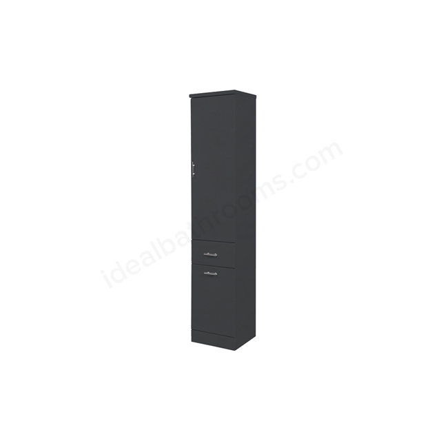 Scudo Lanza 355mm x 1910mm x 340mm Floorstanding Tall Boy Unit - Anthracite