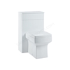 Scudo Muro 500mm x 830mm x 255mm Floorstanding WC Unit - Gloss White