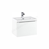 Scudo Muro 500mm x 375mm x 355mm Wall Mounted Vanity Unit - Gloss White