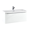 Scudo Muro 800mm x 375mm x 355mm Wall Mounted Vanity Unit - Gloss White