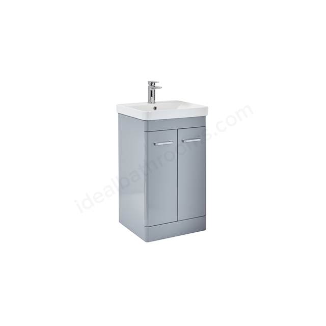 Scudo Rossini 500mm x 800mm x 444mm Floorstanding Unit - Pebble Grey