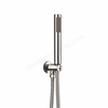 Scudo Round Shower Outlet Hose and Head - Chrome