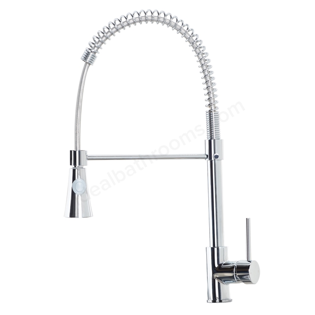 Scudo Tirare 1 Tap Hole Kitchen Tap - Chrome