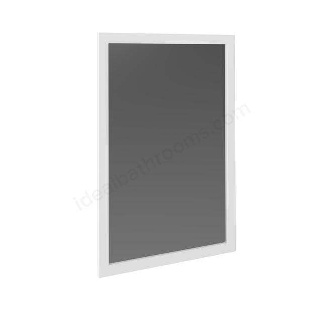 Scudo Classica 900mm x 600mm Mirror - Chalk White 