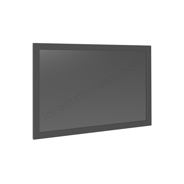 Scudo Classica 900mm x 600mm Mirror - Charcoal Grey 