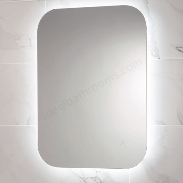 Scudo Aura 800mm x 600mm LED Mirror w/ Demister Pad