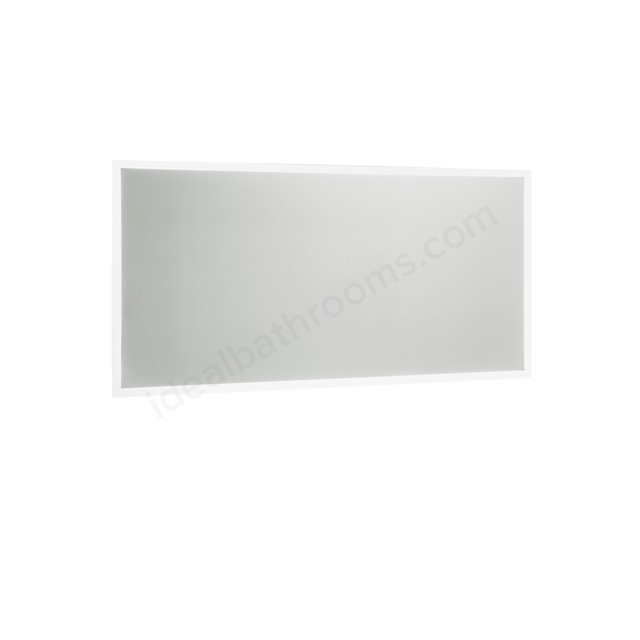 Scudo Mosca 1200mm x 600mm LED Mirror w/ Demister Pad & Shaver Socket ...