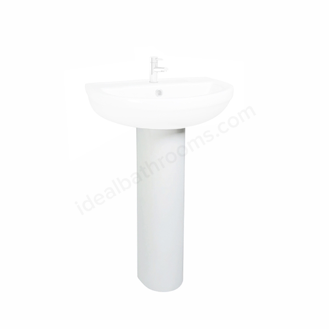 Scudo Spa Full Pedestal - White